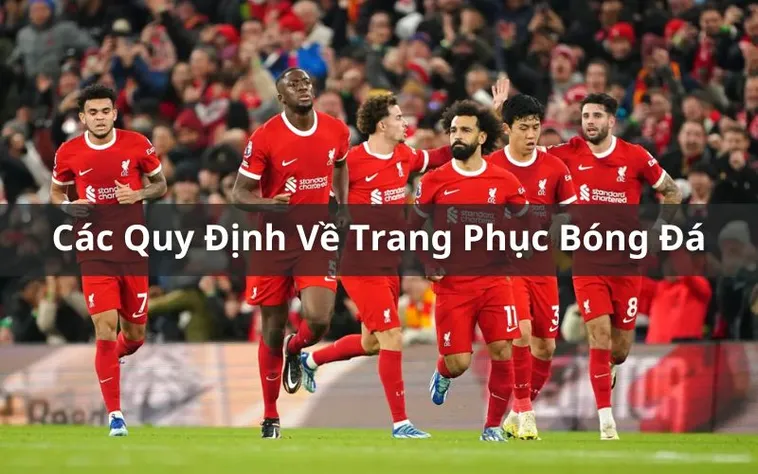 Quy Định Về Trang Phục Bóng Đá Chuẩn Mới Nhất